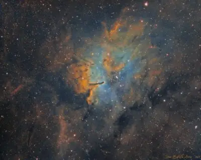 NGC 6820 – Nébuleuse du petit renard