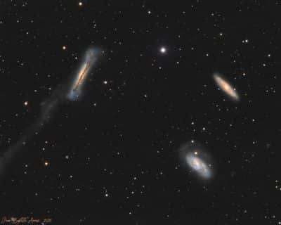 M65, M66 & NGC 3628 – Le Trio du Lion