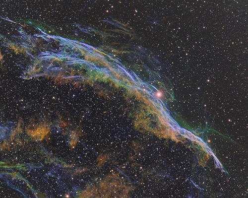 NGC 6990 – Petite dentelle du Cygne