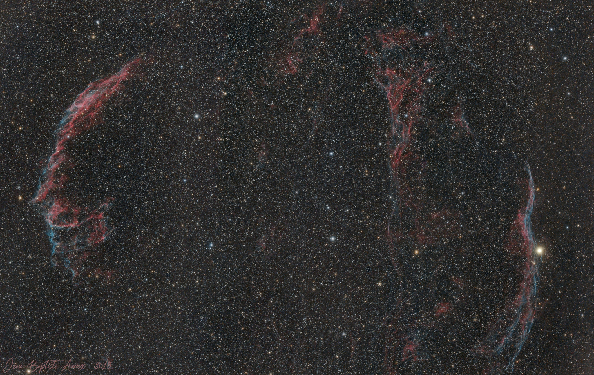 NGC 6990 – Petite dentelle du Cygne – Photon Millenium