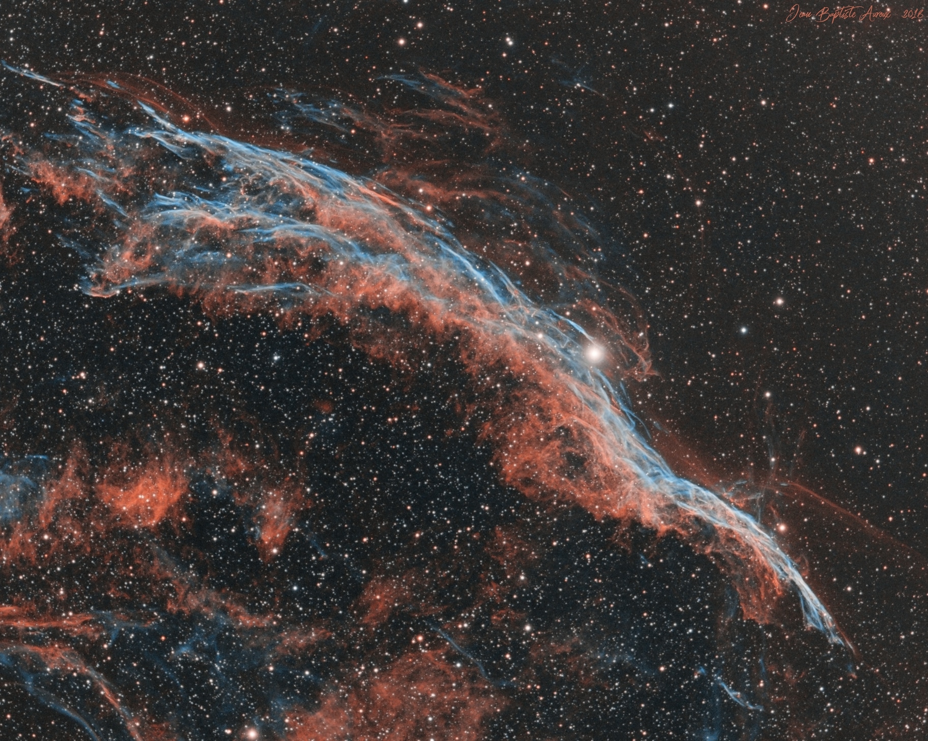 NGC 6990 – Petite dentelle du Cygne – Photon Millenium