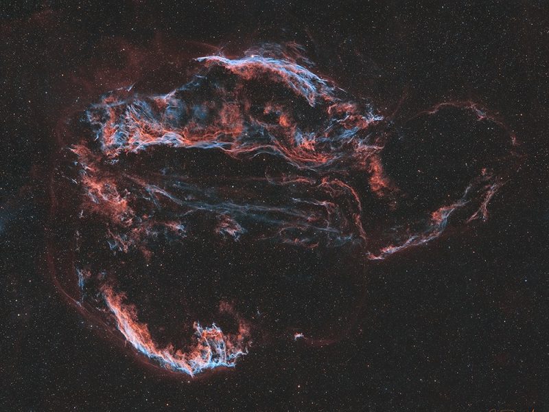 Les Dentelles du Cygne - Mosaïque de 4 images en SHO-RGB